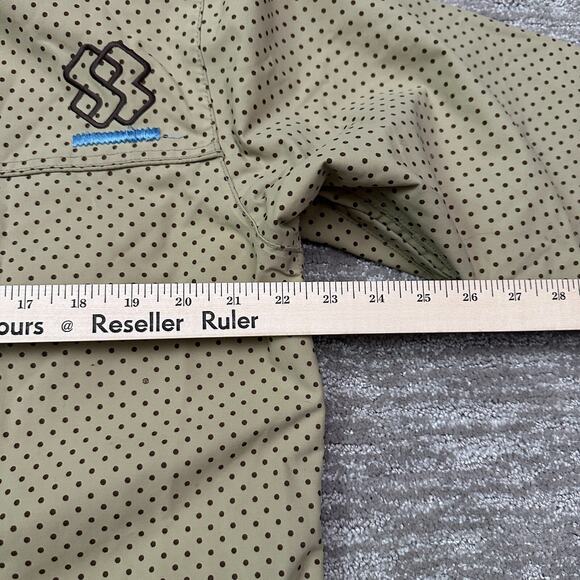 Special Blend Jacket Womens Large Brown Polka Dot 10K Hooded Faux Fur Snowboard - Picture 16 of 16